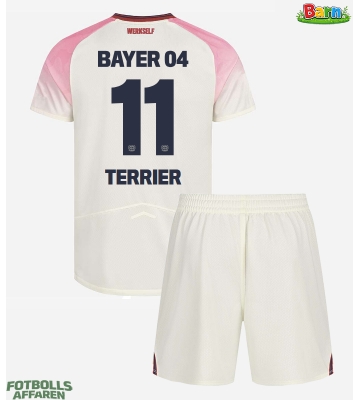 Bayer Leverkusen Martin Terrier #11 Bortaställ Barn 2025-26 Kortärmad (+ Korta byxor)